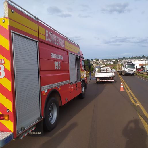Colisão no contorno viário Armindo Echer faz uma vítima fatal