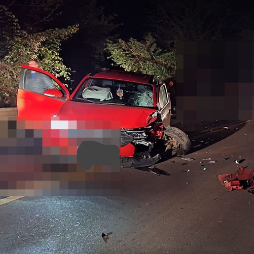 Motociclista fica ferido em colisão frontal na SC-386 em Mondaí