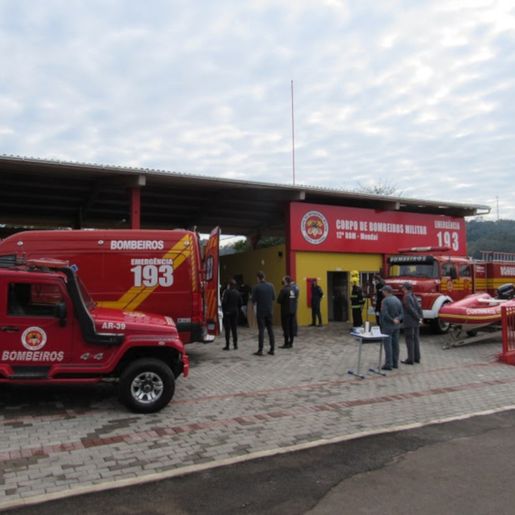 Quartel dos Bombeiros de Mondaí terá programação alusiva ao aniversário de 3 anos
