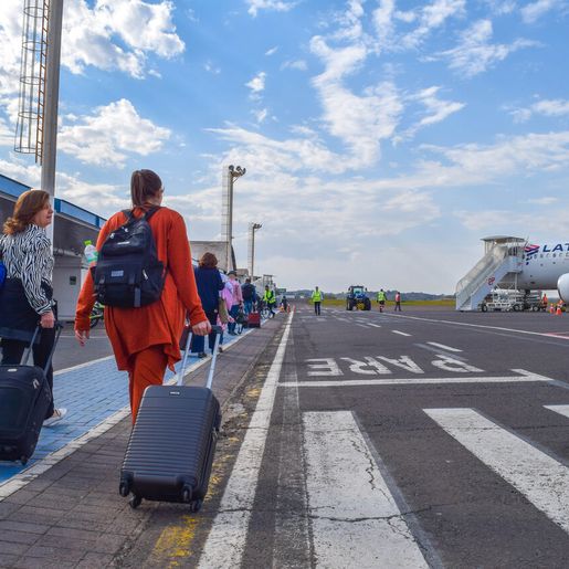 Aeroporto de Chapecó deve receber mais de 24 mil passageiros até o início de janeiro