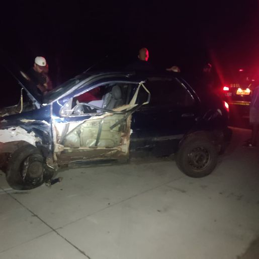 Motorista sem habilitação e com sinais de embriaguez provoca acidente na BR-163