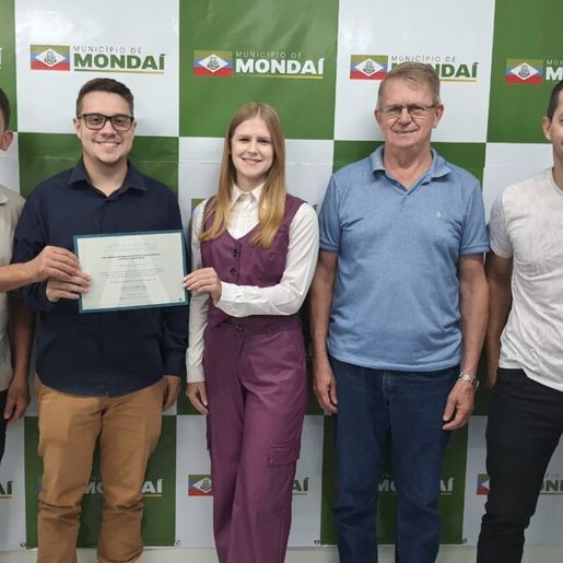 Mondaí recebe certificado de excelência em compras públicas