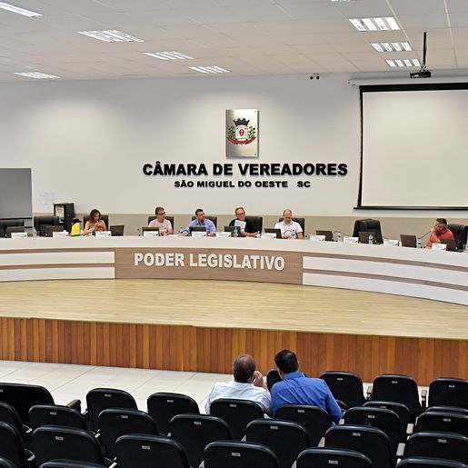 Vereadores aprovam projetos sobre doação de bens e loteamento