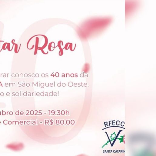 Rede Feminina de SMO anuncia palestra e jantar pelos 40 anos da entidade