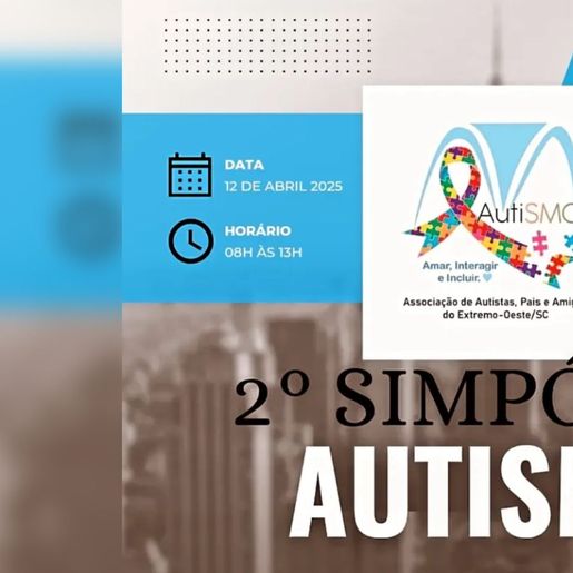 Simpósio sobre autismo deve reunir mais de 450 pessoas neste sábado em São Miguel do Oeste