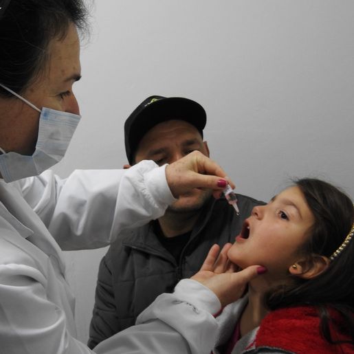 SMOeste atinge 96,04% de cobertura da vacinação contra a poliomielite