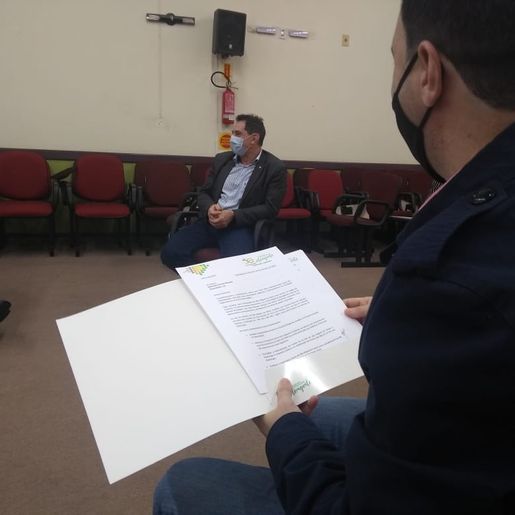 Conselho da Acismo recebe deputado Mocelin e entrega pauta de reivindicações