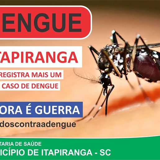 Itapiranga registra segundo caso de Dengue