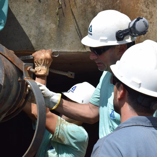 Casan de SMOeste segue com trabalhos de melhorias na rede de abastecimento