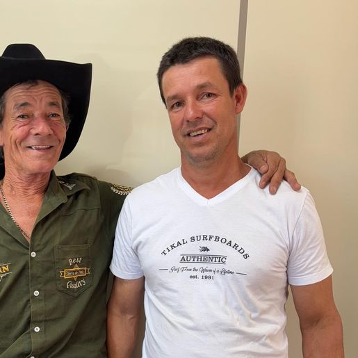 Após mais de 40 anos, pai e filho se reencontram em Campo Erê