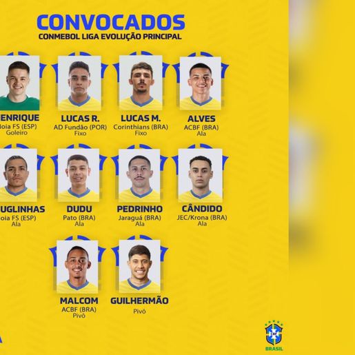 Goleiro natural de Descanso é convocado pela Seleção Brasileira de Futsal