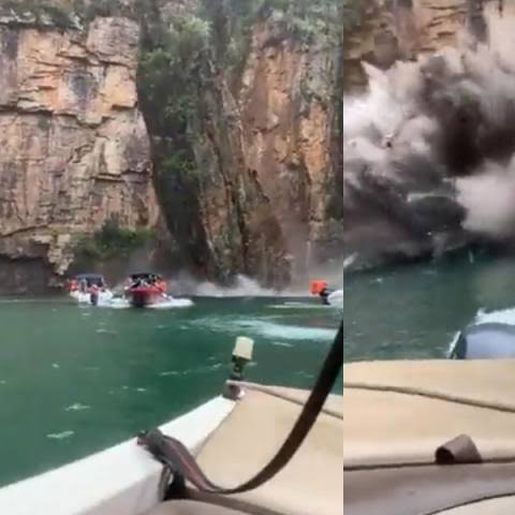 Marinha informa que inquérito vai apurar causas do deslizamento em Capitólio