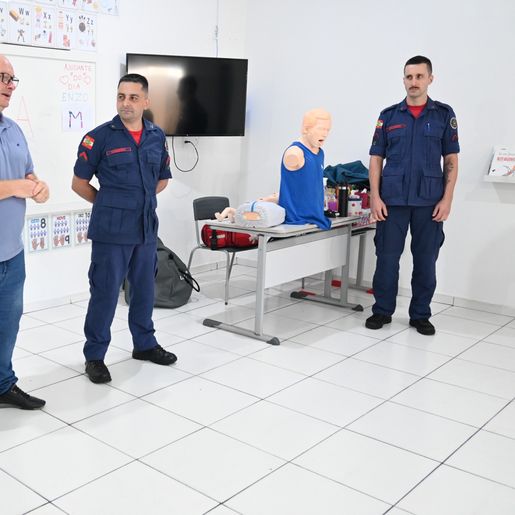 Profissionais da Educação de Descanso recebem capacitação sobre primeiros socorros