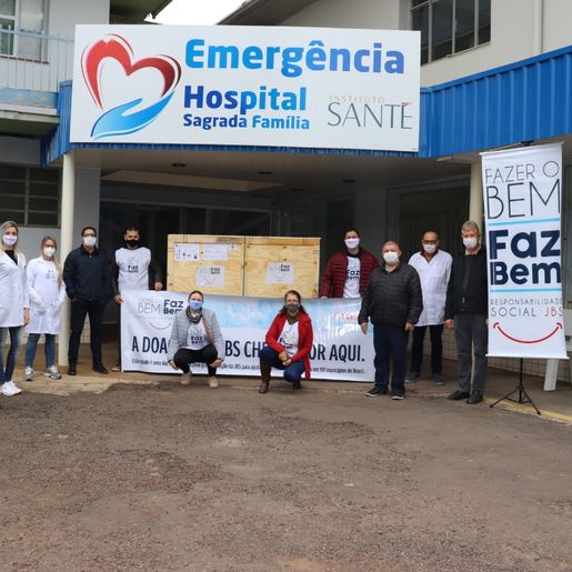 Hospital Sagrada Família recebe máquina de raio-x móvel