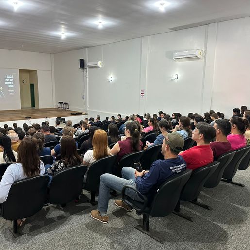 Guarujá do Sul promove palestra sobre valorização da vida em ações do setembro amarelo