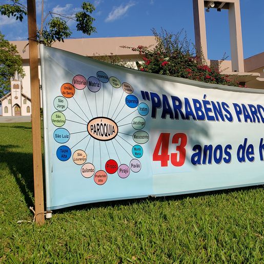 Paróquia de Iporã do Oeste terá evento alusivo aos 43 anos de fundação