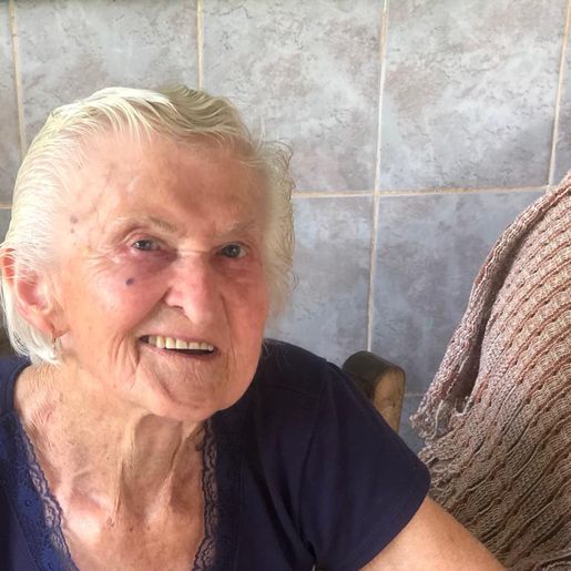 Retrato Falado recebe Dona Maria Lidevina Klein Braun, pioneira do município