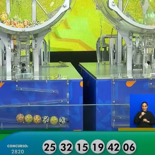 Mega-Sena, concurso 2.820: aposta única leva prêmio de R$ 28 milhões