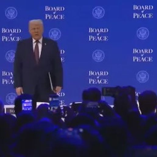 "Conselho de Paz pode se unir com as Nações Unidas", diz Trump em Davos