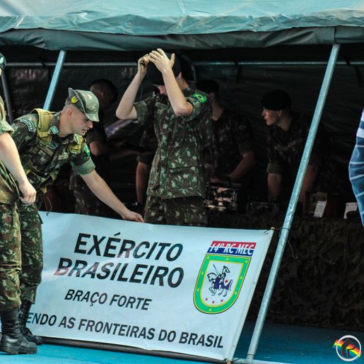 14º RCMec realiza atividades especiais em São Miguel do Oeste