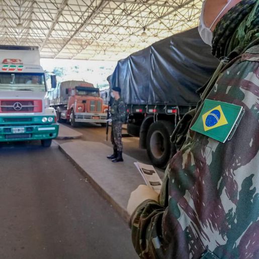 Militares do 14º RC Mec realizam a Operação COVID-19