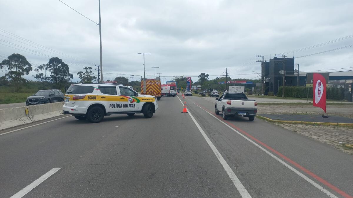 Operação da PMRv registra 57 acidentes e quatro mortes nas rodovias estaduais de SC