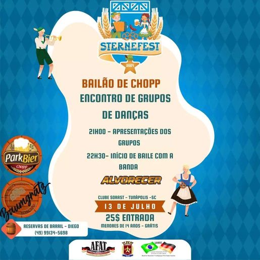 Segunda edição da Sternefest será neste sábado em Tunápolis