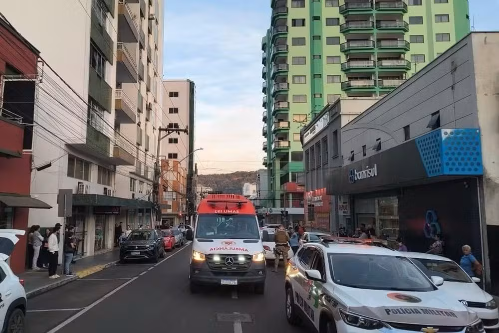 Grávida atropela a própria sogra após saída de delegacia e é presa em Joaçaba, diz PM