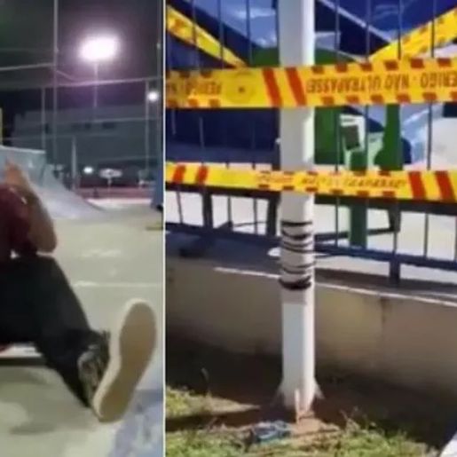 Jovem morre após sofrer descarga elétrica em praça de SC