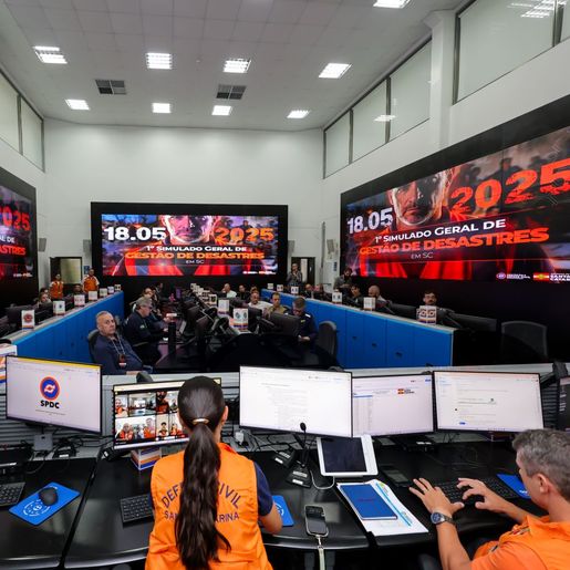 Mais de 80% dos municípios já aderiram ao 2º Exercício Geral da Defesa Civil em SC