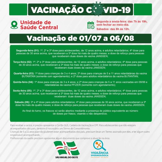 Crianças de 3 e 4 anos serão vacinadas contra COVID a partir da próxima semana