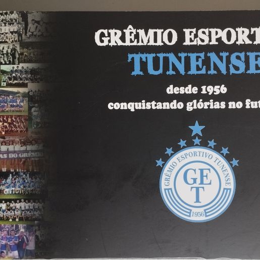Grêmio Esportivo Tunense lança livro dos 67 anos de história