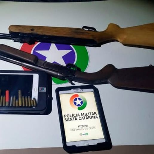 Polícia Militar já apreendeu mais de 30 armas de fogo neste ano na região