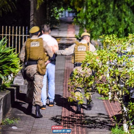 Homem com mandado de prisão por tráfico é preso durante abordagem em SMOeste