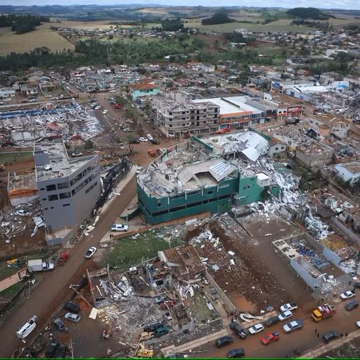 Paraná foi atingido por três tornados com ventos de até 330 km/h, diz Simepar