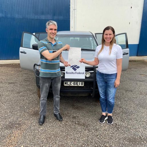 São Miguel do Oeste recebe doações da Receita Federal