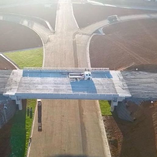 Obras do elevado entre BRs 282 e 158 em Maravilha devem ser concluídas em novembro