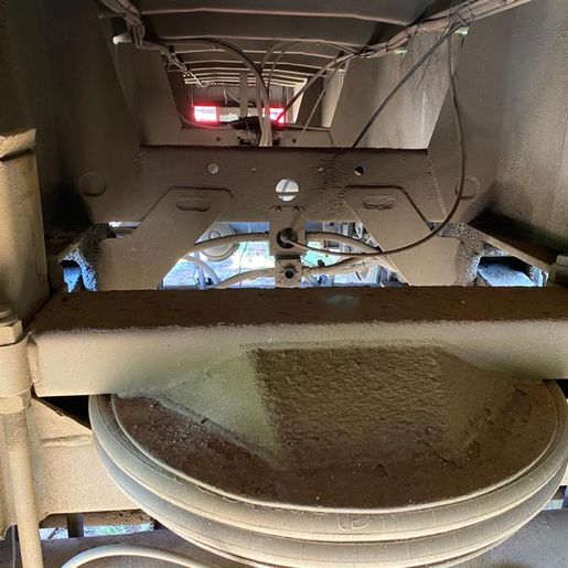 Homem viaja cerca de 500 km até Xanxerê agarrado a tambor de ar e chassi de carreta