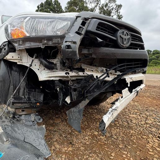 Secretário Jerry Comper se envolve em acidente de trânsito na BR-470 em SC