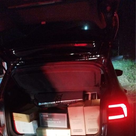 Polícia apreende R$ 7 mil em vinhos argentinos contrabandeados em Flor do Sertão