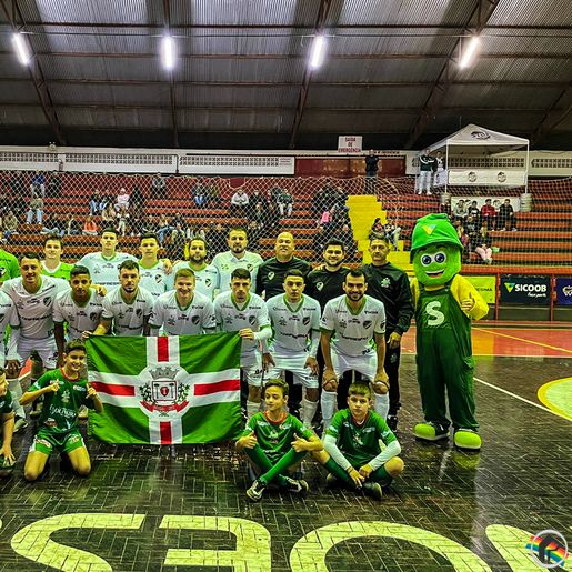 De goleada, São Miguel Futsal/Joni Gool supera Novo Horizonte e lidera Série Prata