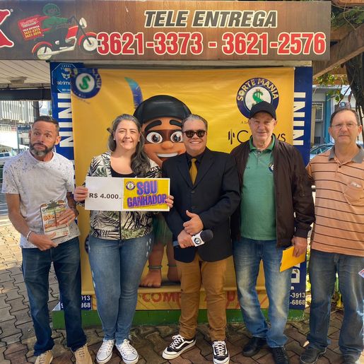 Moradora de São Miguel do Oeste fatura 4 mil em prêmio da Sorte Mania
