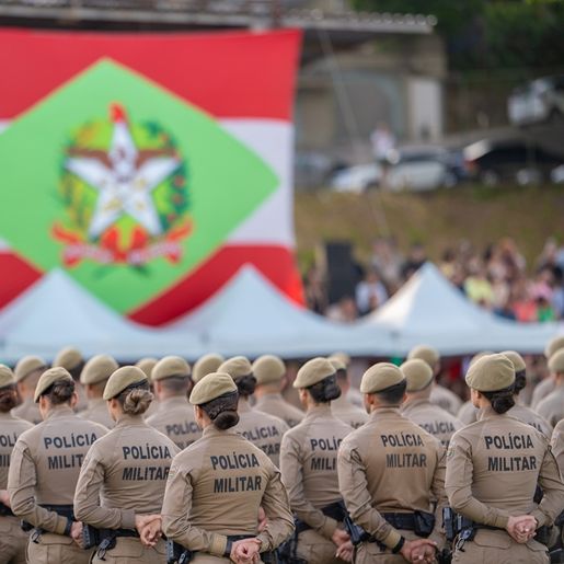 Polícia Militar abre 1.465 vagas temporárias em SC; São Miguel do Oeste terá duas turmas de formação