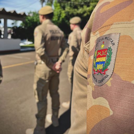 PM promove 36 policiais em ato no 11º Batalhão, em São Miguel do Oeste