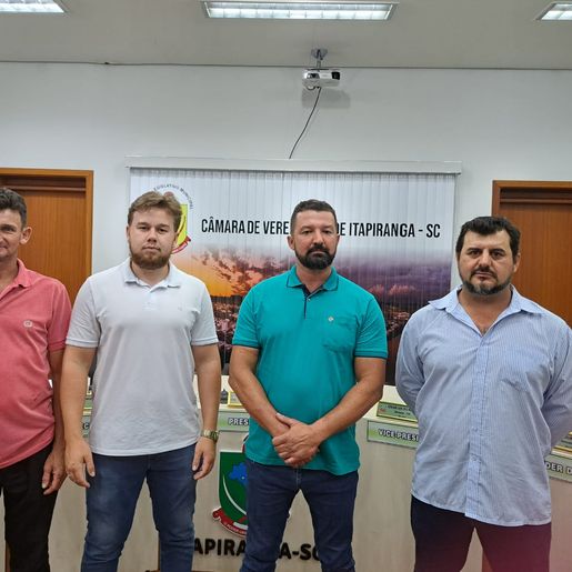 Roberto Basto é eleito presidente da Câmara de Vereadores de Itapiranga