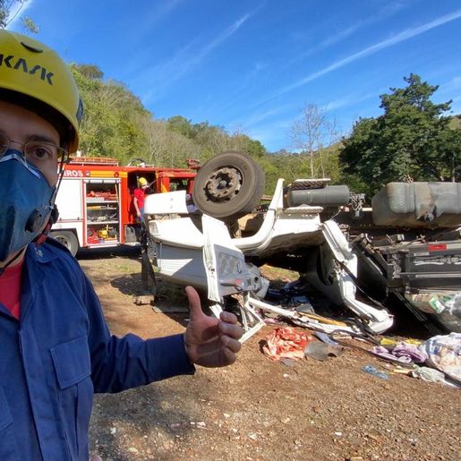 VÍDEO: Condutor saiu da pista de maneira consciente, diz capitão