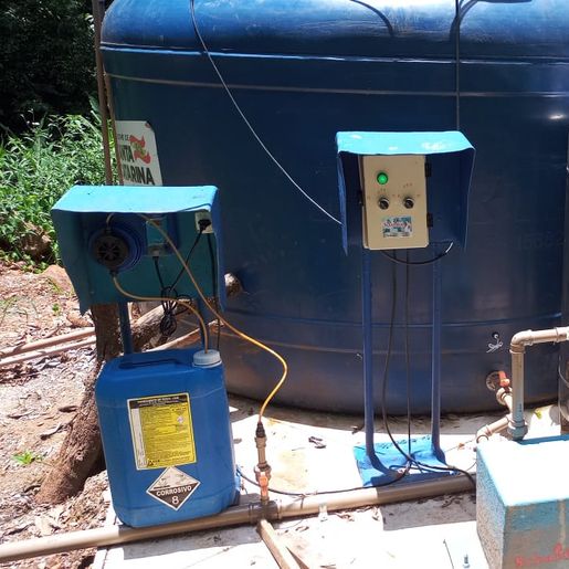 Comunidade de Iporã do Oeste realiza melhorias no sistema de tratamento de água