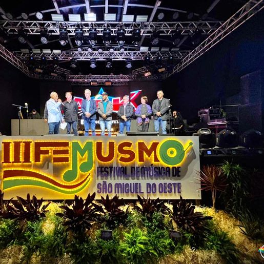 Femusmo 2025 tem abertura oficial em São Miguel do Oeste