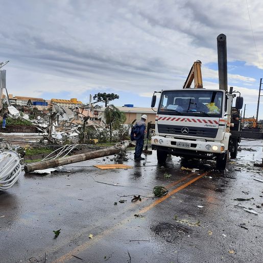 CICLONE: Celesc registra o maior dano da história na rede elétrica estadual