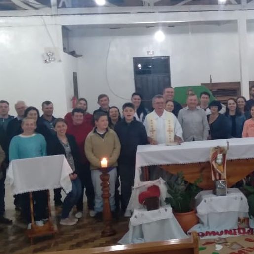 Iniciado roteiro de visitas com imagem do padroeiro São Miguel Arcanjo